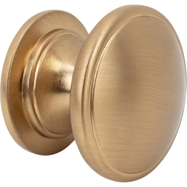 Designperfect 1-1/4 Diameter Round Cabinet Knob, Champagne Bronze/Gold - DPA-R18KCBZ