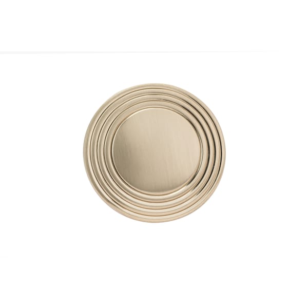 Richelieu 1 9/16 in (40 mm) Champagne Bronze Transitional Cabinet Knob - BP707040CHBRZ