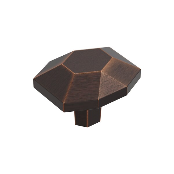 Amerock St. Vincent 1-5/8 inch 41mm Length Oil-Rubbed Bronze Cabinet Knob - BP36641ORB