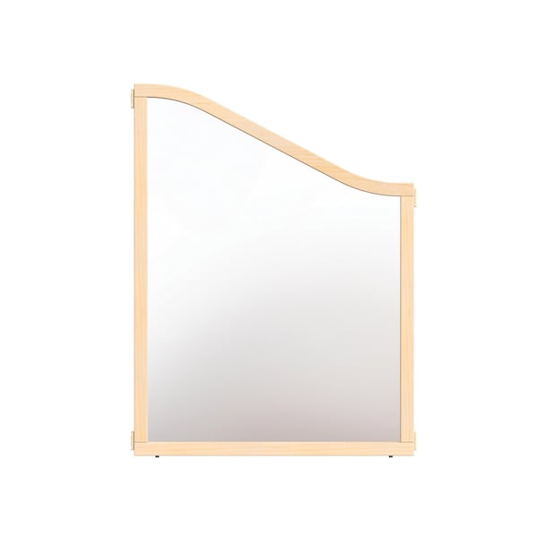 Jonti-Craft KYDZ Suite Cascade Panel, A to S-height, 36 in. Wide, Mirror - 1521JCSMR