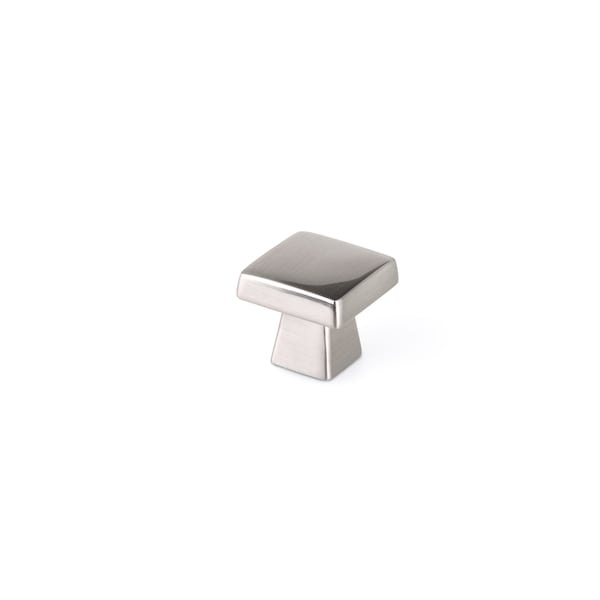 Richelieu 1 5/32 in (29 mm) x 1 5/32 in (29 mm) Brushed Nickel Contemporary Cabinet Knob - BP68892929195