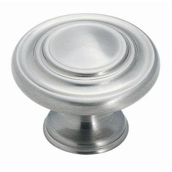 Amerock Amerock BP1586-G10 1.38 in. Round Knob - Satin Nickel - A01586 G10