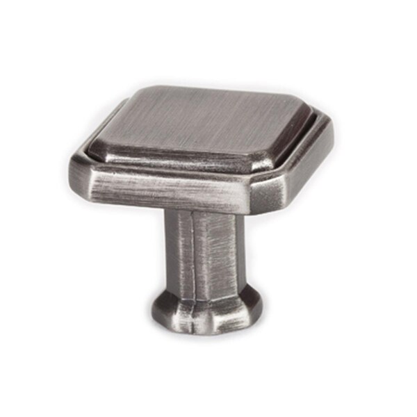 Hd Berenson 1.18 x 1.18 Knob- Harmony Vintage Nickel - BE9580 1VTN