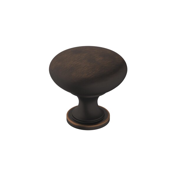 Amerock Era 1-1/4 in 32 mm Diameter Oil Rubbed Bronze Hollow Cabinet Knob - BP36907ORB