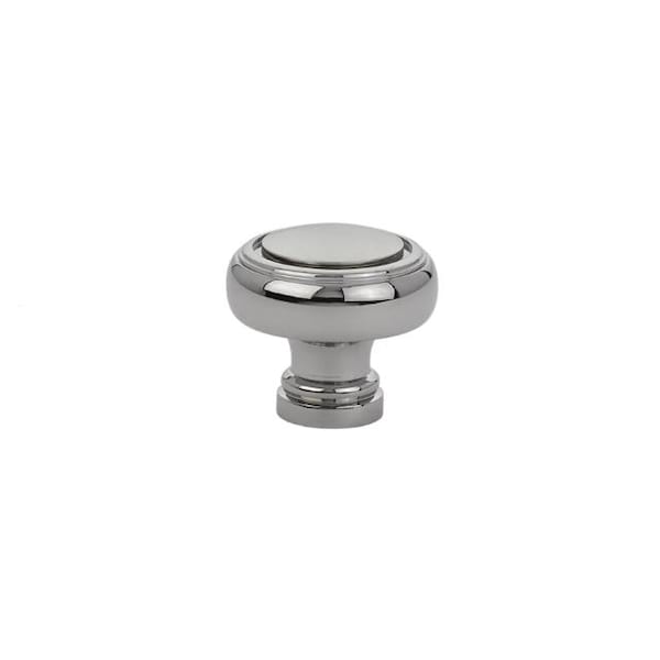 Emtek Bright Nickel Knob 86610US14 - 86610US14