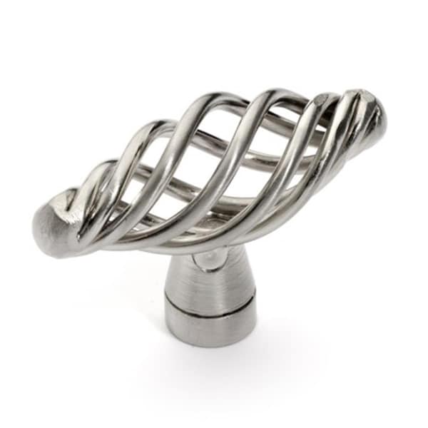 Templeton Super Saver Birdcage Cabinet Knob, Satin Nickel - TE2569143