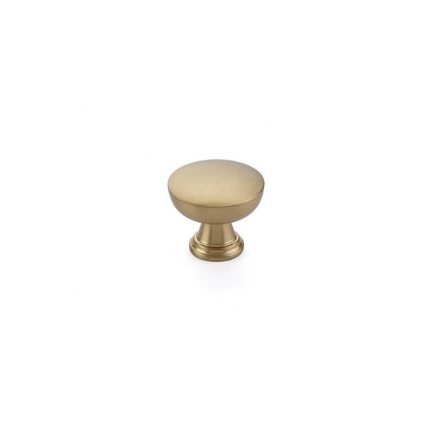 Kd Mobiliario 1.75 in. Overland Cabinet Knob, Satin Brass - KD3236140