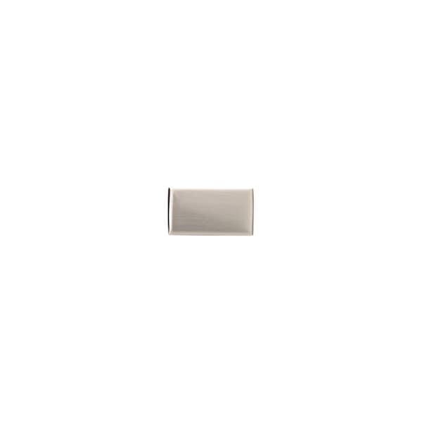 Richelieu 1 1/8-inch (28 mm) x 5/8-inch (16 mm) Brushed Nickel Transitional Cabinet Knob - BP869528195