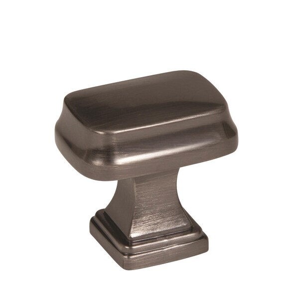 Amerock Revitalize 1-1/4 inch 32mm Length Gunmetal Cabinet Knob - 2000679