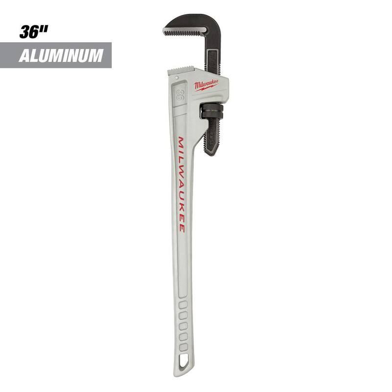 Milwaukee 36 in. Aluminum Pipe Wrench - 48-22-7236
