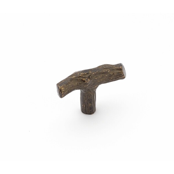Schaub 2in Mountain Twig Cabinet Knob Antique Bronze Finish - 768-AZ
