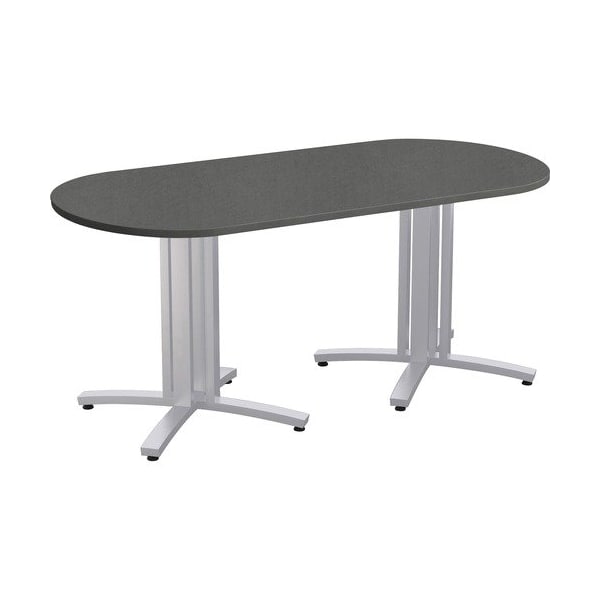 Special-T Table, Racetrack, 42inWx84inLx29inH, Steel Mesh - SCTS4XCTR4284SM