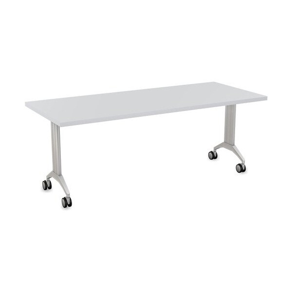 Special-T Table, Flip/Nest, 30inWx72inLx30inH, Light Gray - SCTLINK3072MSLG