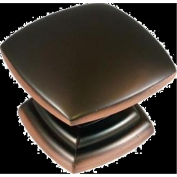 Belwith Products 1.5 in. Square Knob - Oil Rubbed Bronze - BWP2163 OBH