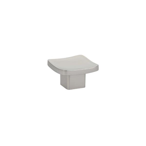 Patioplus Basin 1.25 in. Cabinet Knob, Satin Nickel - PA1621457