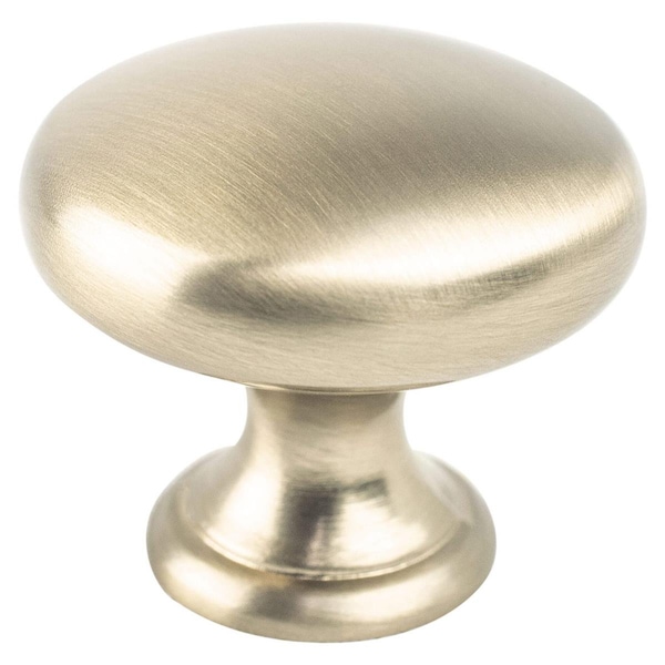 Berenson Contemporary Advantage Four Champagne Wide Round Knob - 9126-40CZ-P