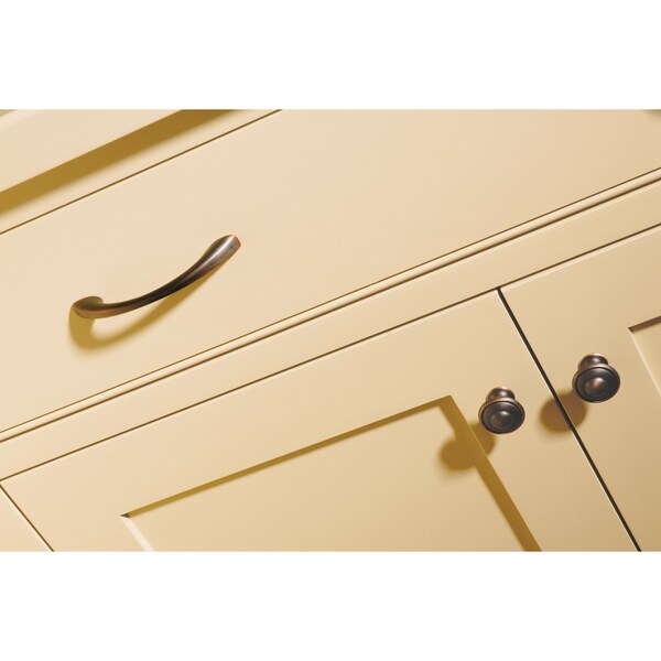 Amerock Everyday Heritage 1-3/16 in 30 mm Diameter Oil-Rubbed Bronze Cabinet Knob, 10PK - TEN53002ORB