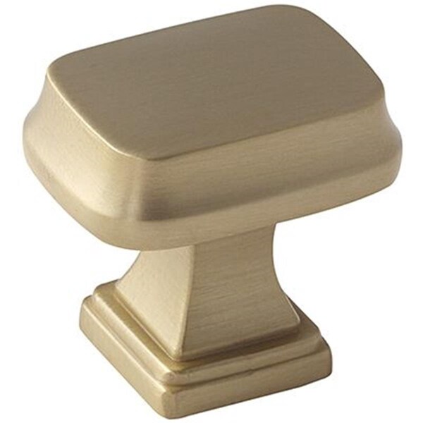 Amerock 1.25 in. Knob Revitalize, Golden Champagne - A55340 BBZ