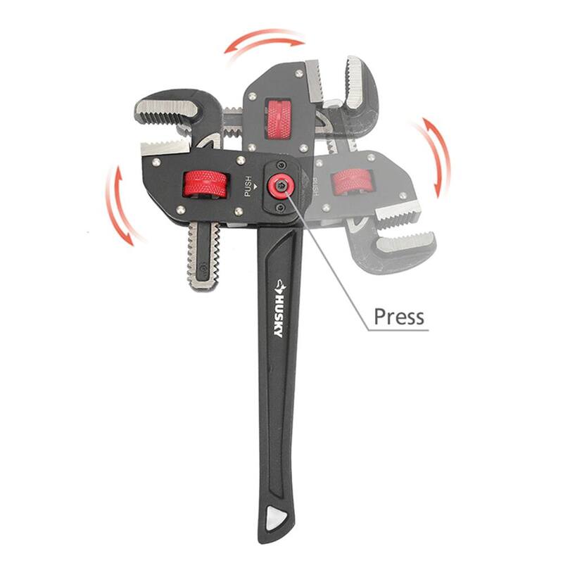 Husky Multi-Angle Pipe Wrench - 16PL0144