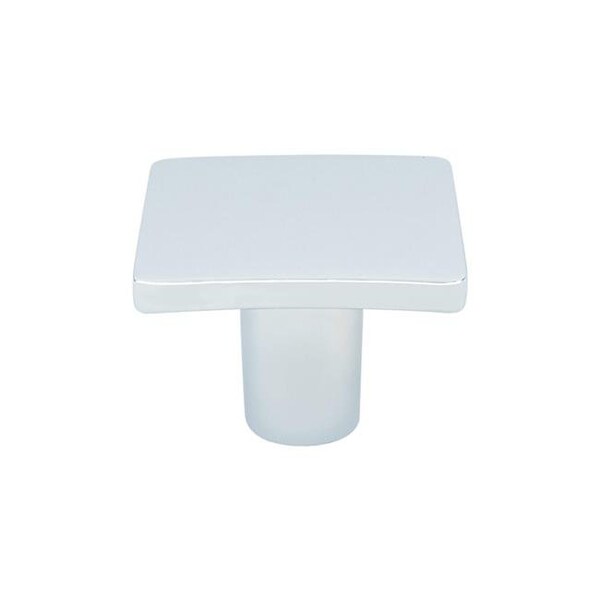 R. Christensen R. Christensen 9322-1026-C 1.25 in. dia. Wave Knob with Polished Chrome - 9322-1026-C