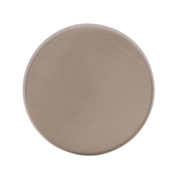Amerock Amerock Blackrock Collection Round Cabinet Knob 1-5/16 in. D 1-1/8 in. Satin Nickel 1 pk - BP55270G10