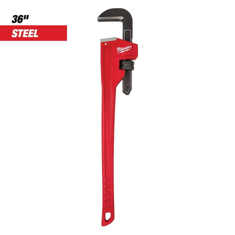 Milwaukee 36 in. Steel Pipe Wrench - 48-22-7136