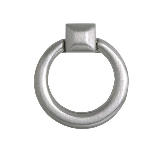 Utopia Alley Utopia Alley Anello Ring Cabinet Pull  Brushed Nickel  1.6" x 1.9" - HW280PLBN021