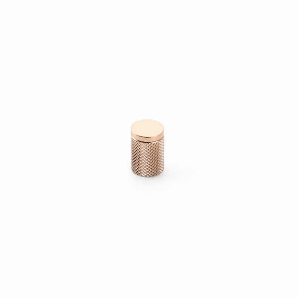 Schaub 16 mm Modo Cabinet Knob Polished Rose Gold Finish - 1200-PRG