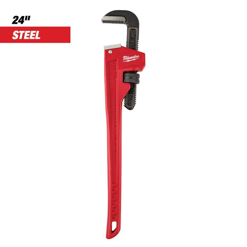 Milwaukee 24 in. Steel Pipe Wrench - 48-22-7124