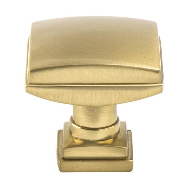 Berenson 1.25 in. dia. Tailored Traditional Knob with Modern Bronze - 1276-1MDB-P