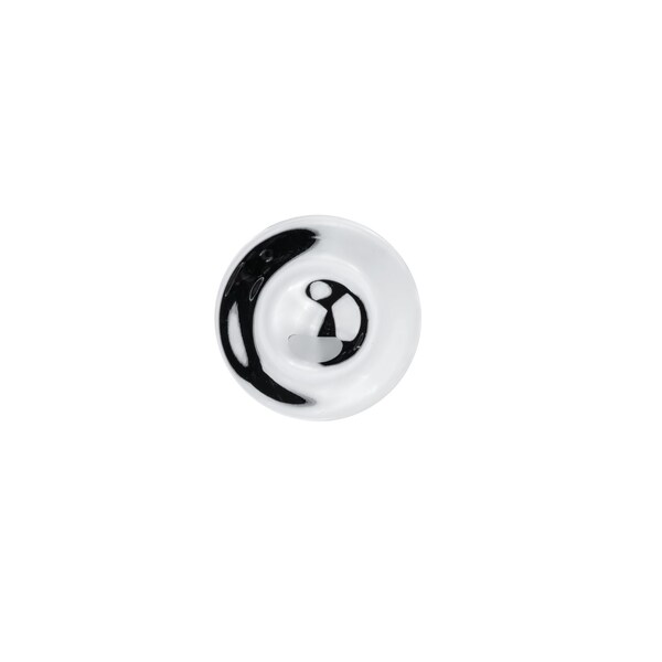 Richelieu 1 3/8 in (35 mm) Chrome Traditional Cabinet Knob - BP885535140