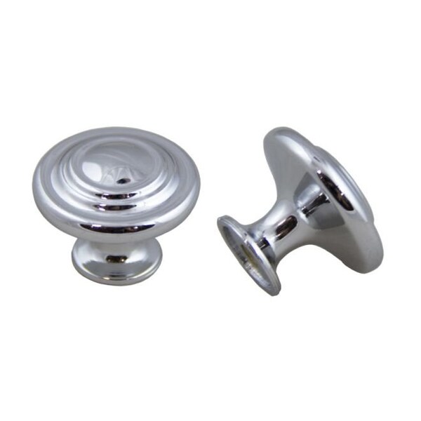 Crown 1-3/8" Spherical Cabinet Knob Polished Chrome Finish - CHK971PC