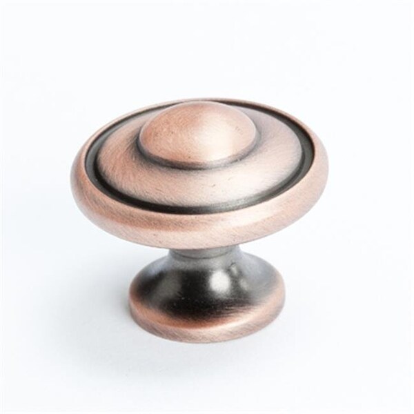 Hd BE2923 1BAC Berenson 1.18 in. Knob Euro Traditions; Brushed Antique Copper - BE2923 1BAC