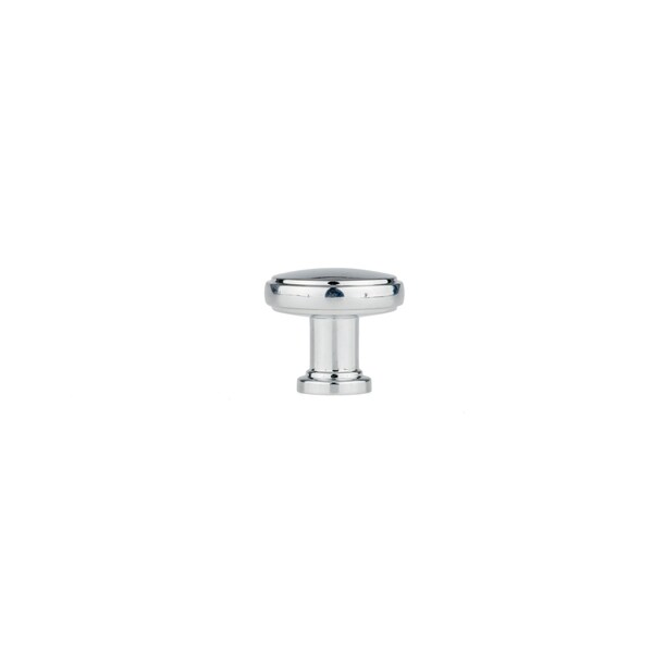 Richelieu 1 11/32 in (34 mm) Chrome Contemporary Cabinet Knob - BP872634140