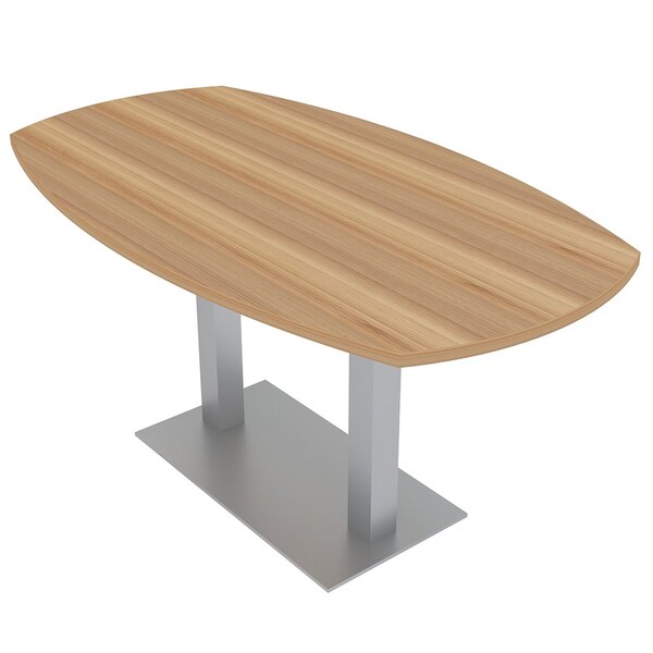 Skutchi Designs 33.5 in W, 59.5 in L, 29 in H, Engineered Wood Top, Brown - HAR-ABOT-34X60-DOU-XD21