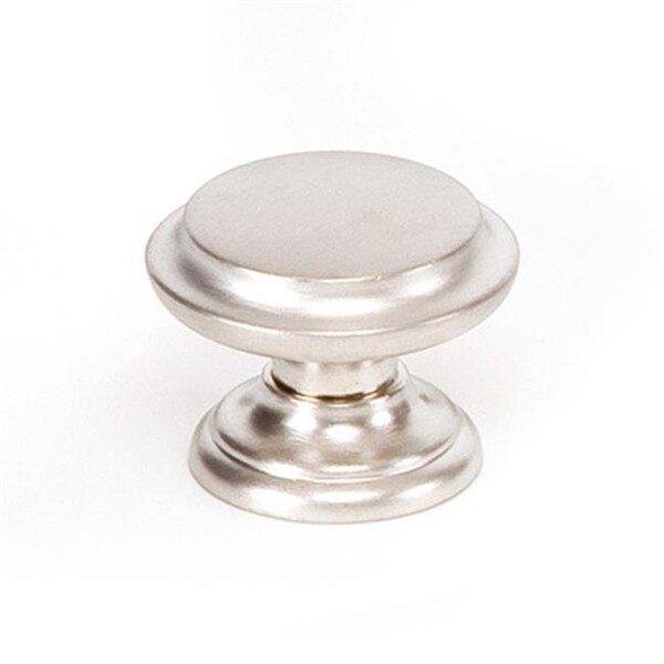Hd BE7093 1BPN Berenson 1.37 in. Knob; Euro Classica Brushed Nickel - BE7093 1BPN