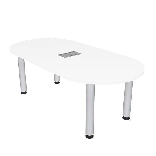 Skutchi Designs 33.5 in W, 69.5 in L, 29 in H, Engineered Wood Top, White - H-RAC-3470-PT-EL-09