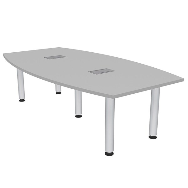 Skutchi Designs 45.25 in W, 84 in L, 29 in H, Engineered Wood Top, Grey - H-BOT-4684-PT-01-EL