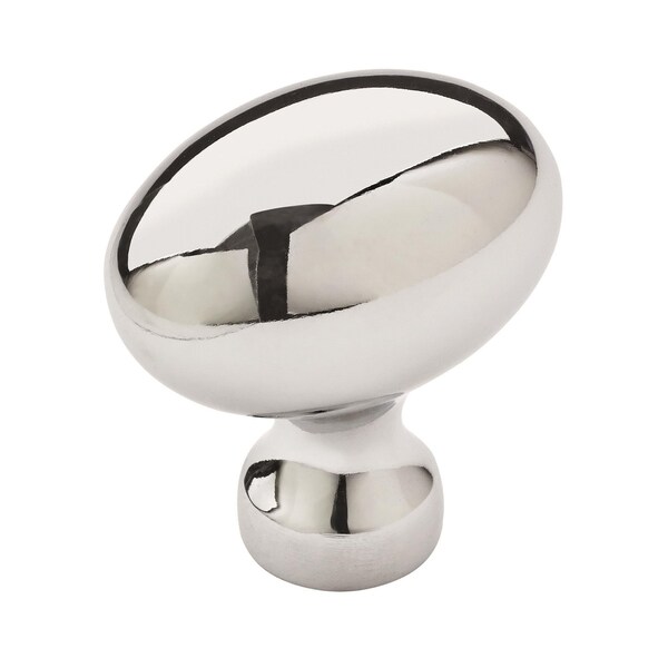 Amerock Vaile 1-3/8 in 35 mm Length Polished Chrome Cabinet Knob, 10PK - 10BX5301426