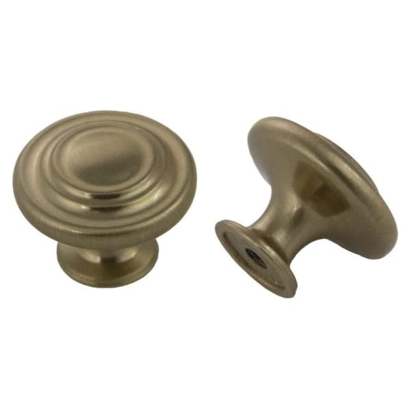 Crown 1-3/8" Spherical Cabinet Knob Rose Gold Finish - CHK971RG