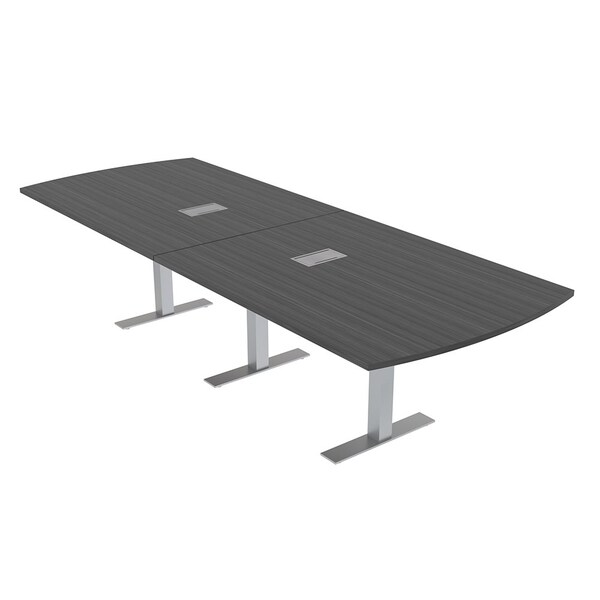 Skutchi Designs 45 in W, 120 in L, 29 in H, Engineered Wood Top, Grey - HAR-AREC-46X119-T-ELEC-ASIANNIGHT
