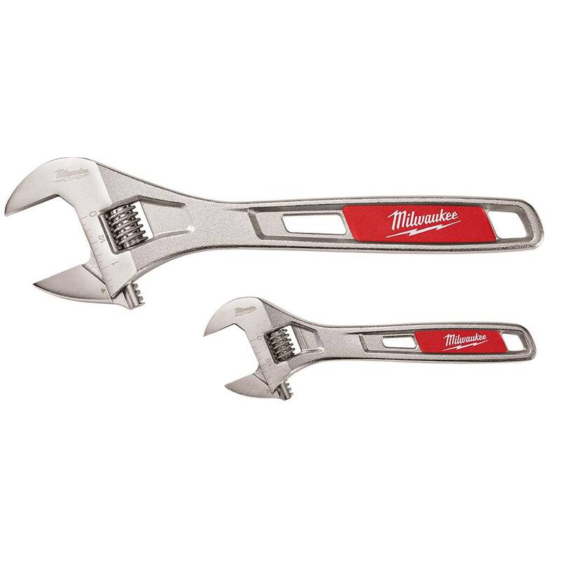 Juego de herramientas manuales para plomeros de Milwaukee de 18 pulgadas (6 piezas) - 48-22-7218-48-22-7400-48-22-4252-48-22-4