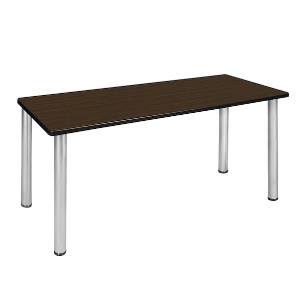 Regency Kee Training Seminar Table, 72 in W, 24 in L, Neo Walnut - MT7224NWBPCM