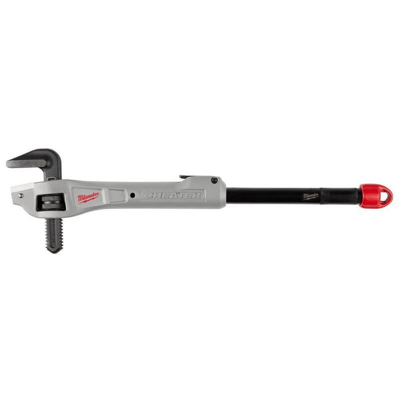 Llave de tubo de aluminio offset adaptable Milwaukee CHEATER - 48-22-7322