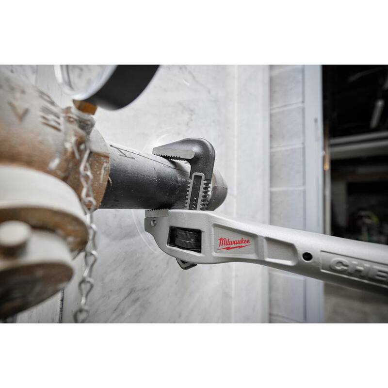 Llave de tubo de aluminio offset adaptable Milwaukee CHEATER - 48-22-7322