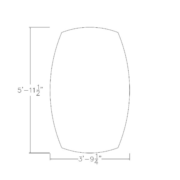 Skutchi Designs 45 in W, 72 in L, 29 in H, Engineered Wood Top, White - H-ABOT-46X72-PT-WC-EL