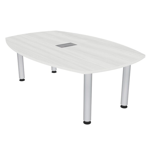 Skutchi Designs 45 in W, 72 in L, 29 in H, Engineered Wood Top, White - H-ABOT-46X72-PT-WC-EL