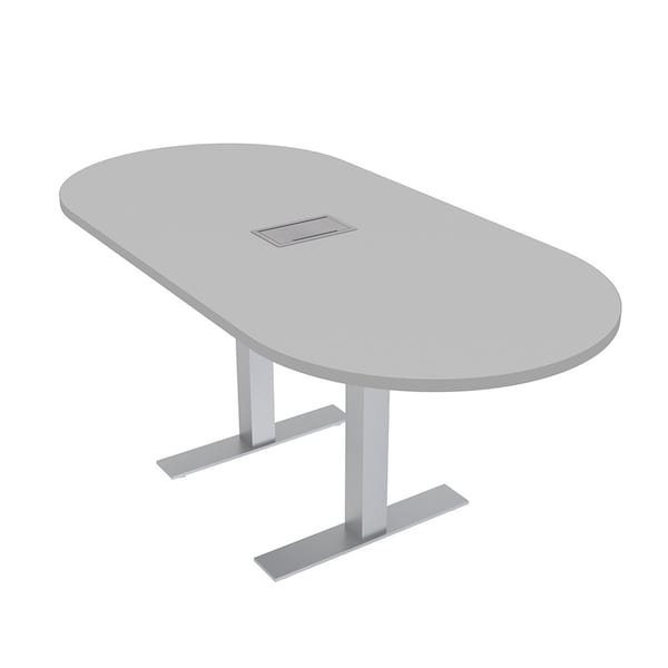 Skutchi Designs 33.5 in W, 69.5 in L, 29 in H, Engineered Wood Top, Grey - HAR-RAC-34X70-T-ELEC-XD01