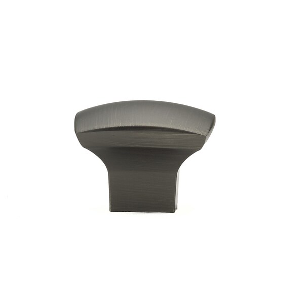 Richelieu 1 7/32 in (31 mm) x 1 7/32 in (31 mm) Antique Nickel Contemporary Cabinet Knob - BP814332143