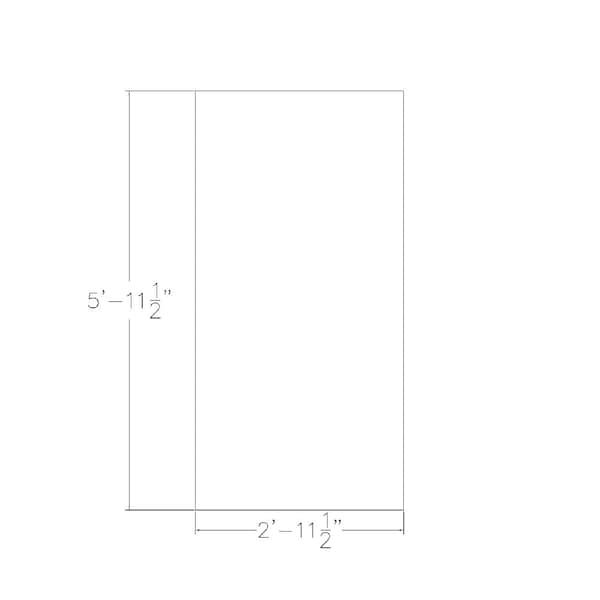 Skutchi Designs 35.5 in W, 71.5 in L, 29 in H, Engineered Wood Top, White - H-REC-3672-PT-EL-WC